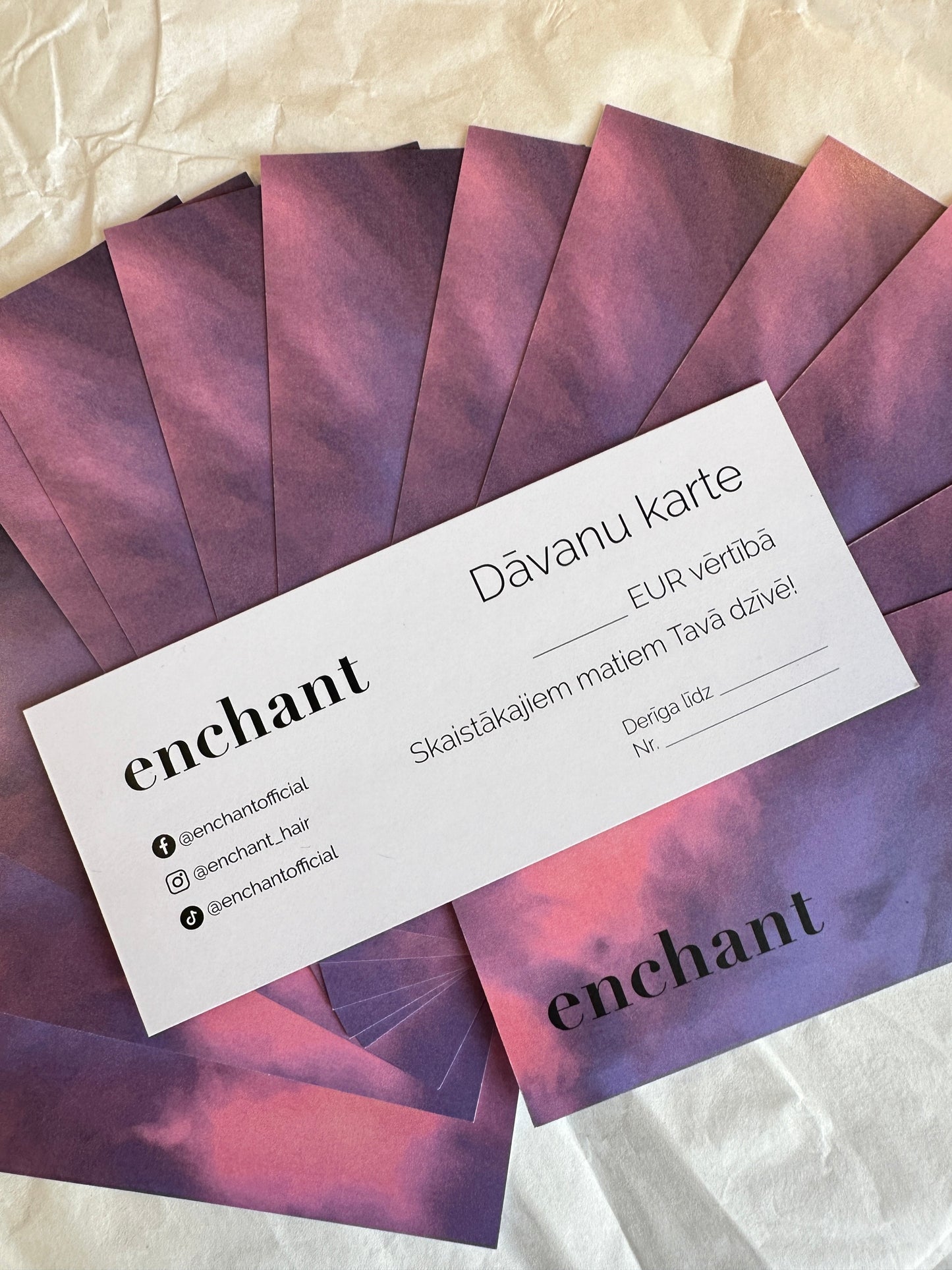 Enchant gift card